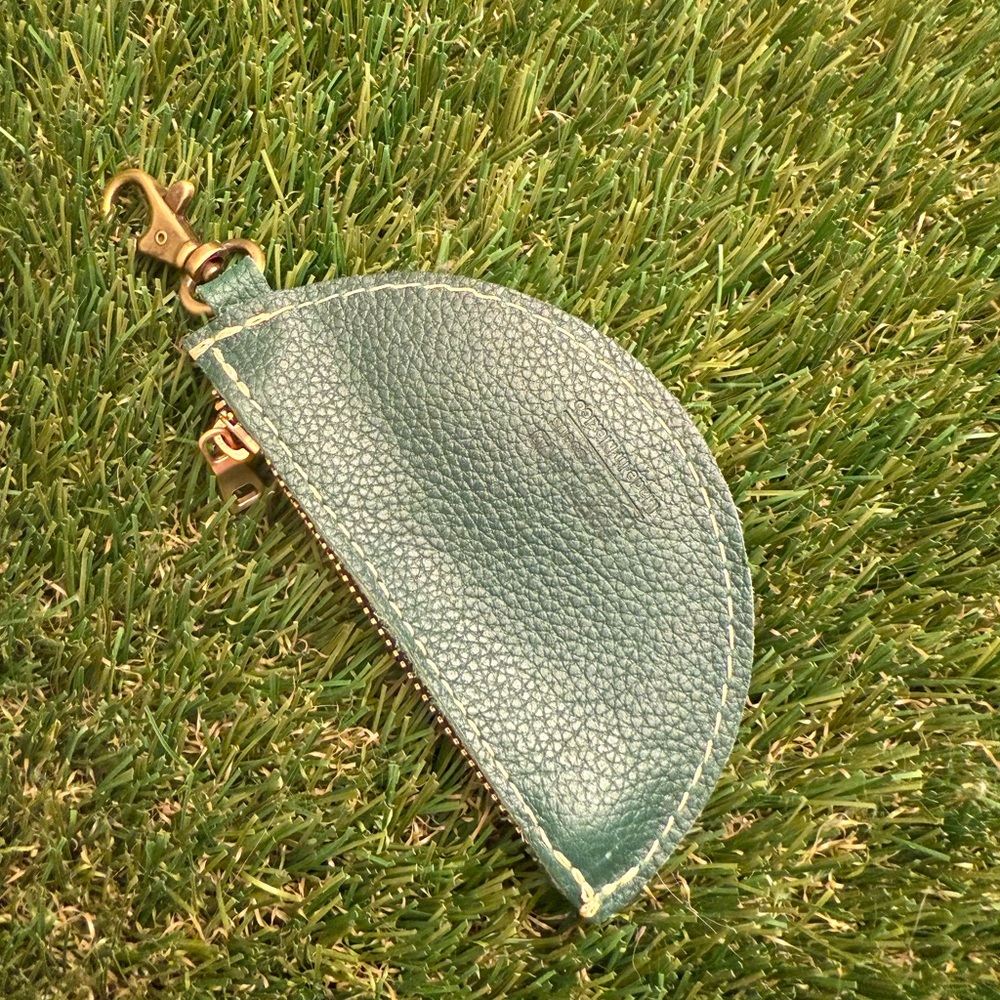 Portland Leather Goods Watermelon Coin Purse Keychain - Picture 2 of 3